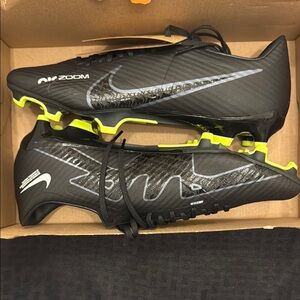 Nike Black and Yellow Sneakers for Active Lifestyle